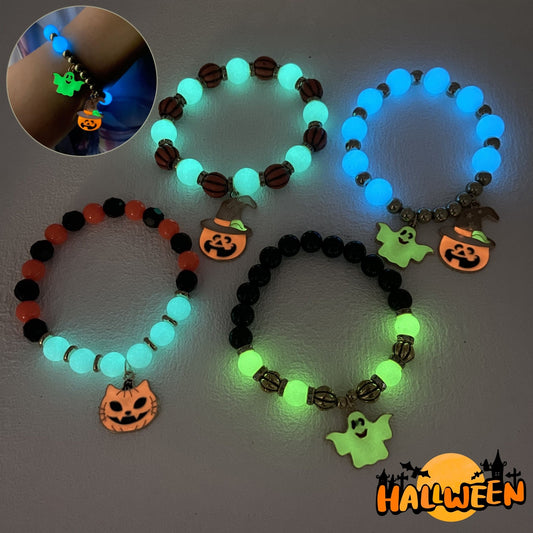 Halloween armband lysande